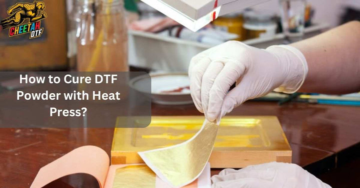 How to Cure DTF Powder with Heat Press?
