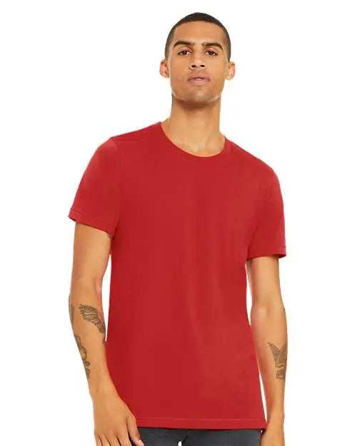 BELLA + CANVAS - Jersey Tee - 3001 - Red Cheetah Dtf