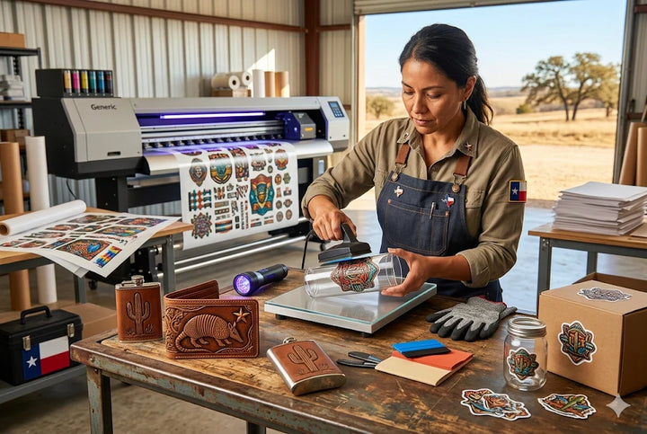 3D UV DTF Printing Complete Guide for Custom Transfers, Stickers, and Packaging Solutions in Texas