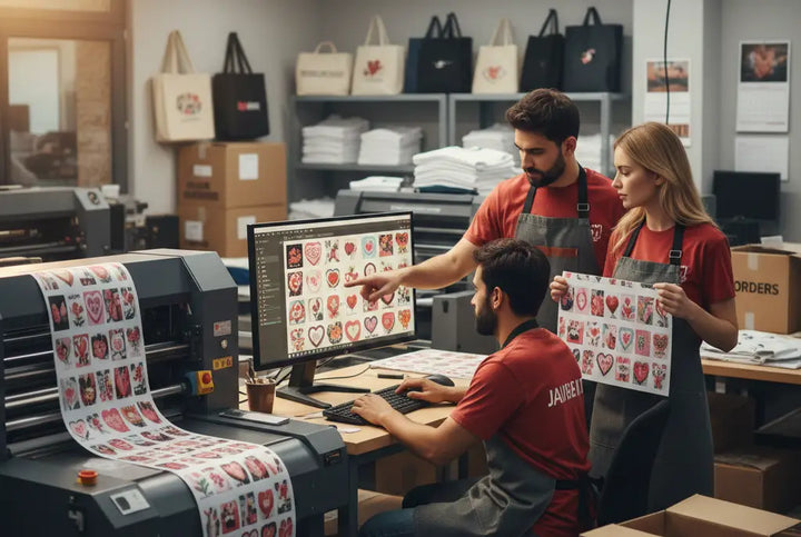 4 Ways to Use a Valentine’s Day DTF Gang Sheet Builder for Bulk Orders