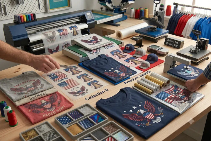 4th of July DTF Transfers Shirt Collection Strategy For 2X Holiday Sales
