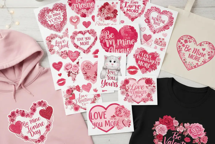 6 Best-Selling Valentine’s Day DTF Transfer Designs For HER