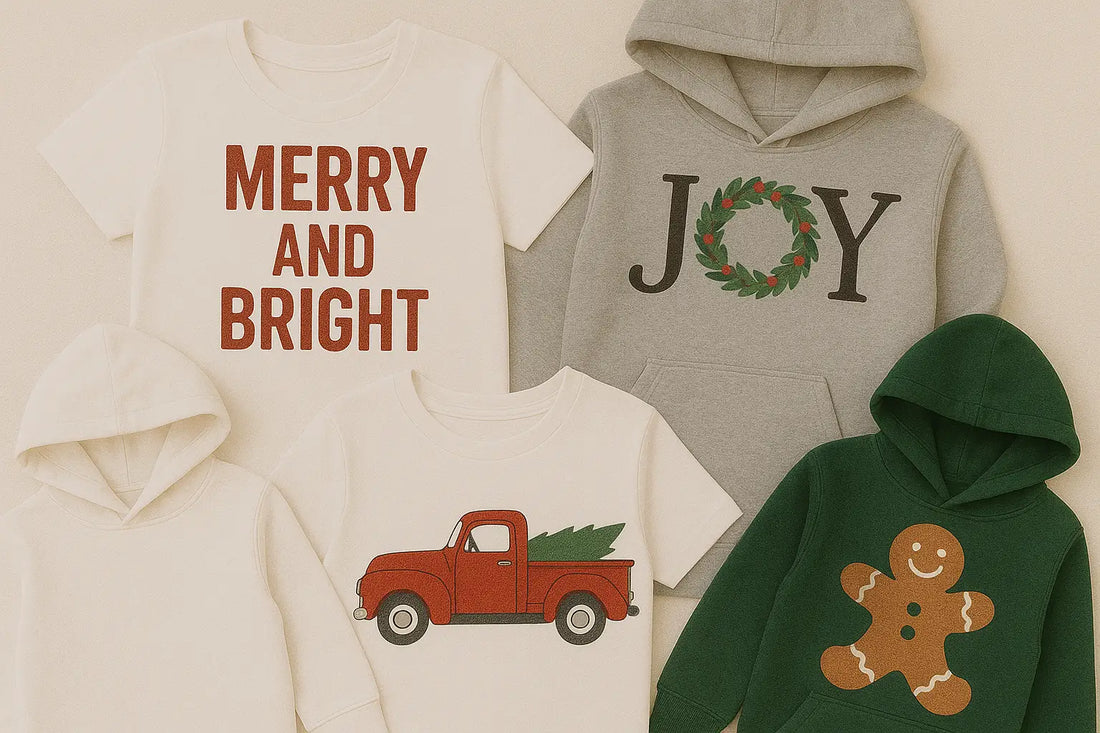 How On-Demand DTF Production with Christmas DTF Transfers Helps Apparel Brands Maximize Holiday Profits