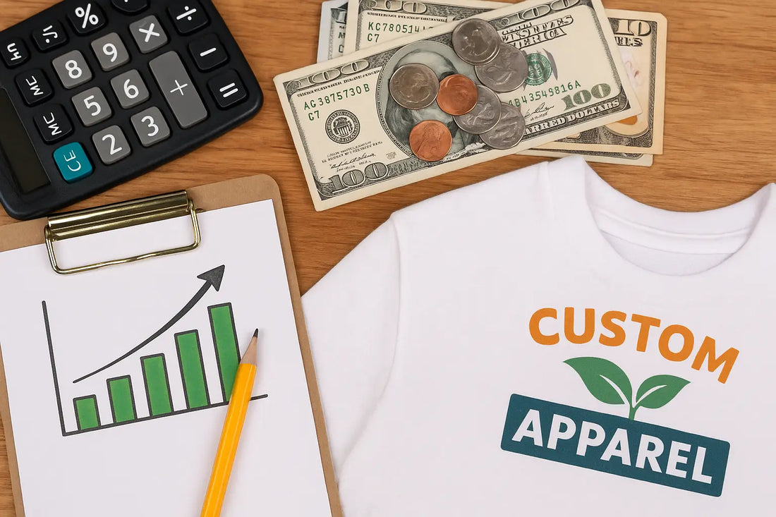 Custom Apparel Pricing: 5 Ways to Improve DTF Transfer Profit Margins