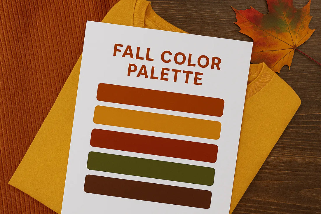 DTF Fall Color Palette: 5 Fall Color Ideas to Try This Year