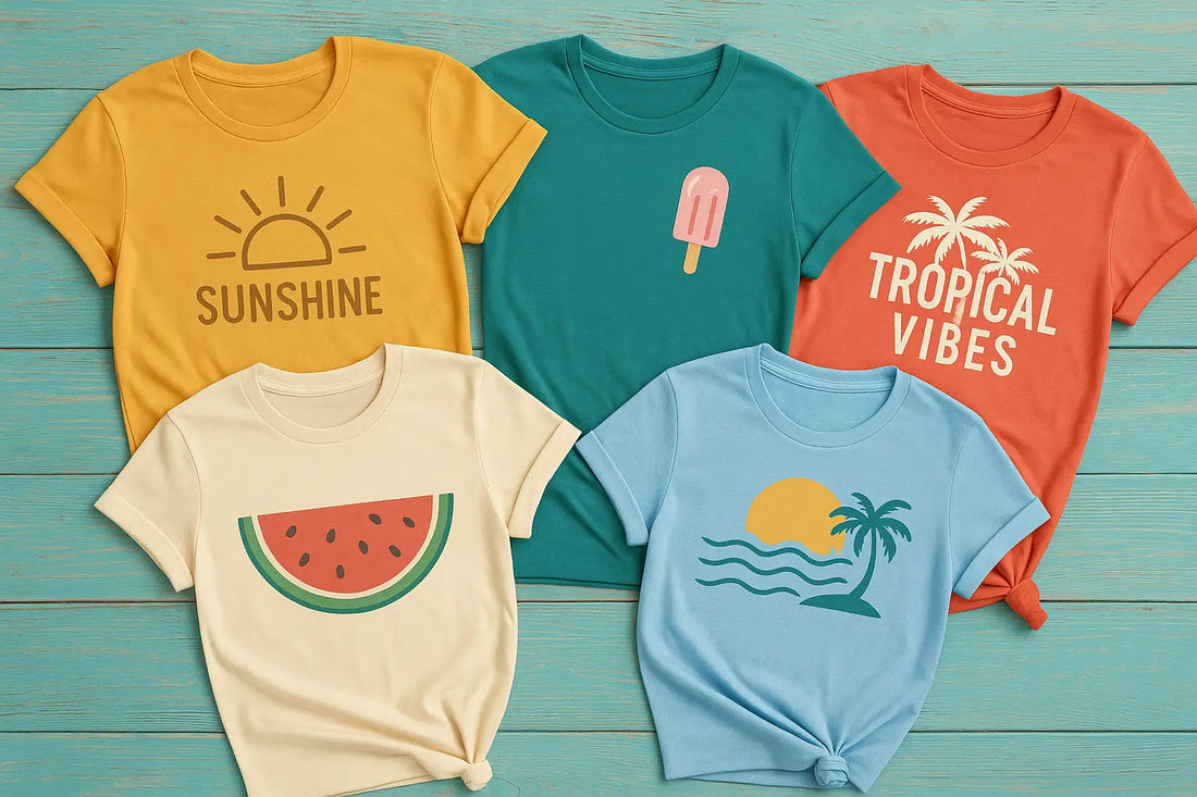DTF T-shirt Summer Trends: 5 Color Themes That Always Sell