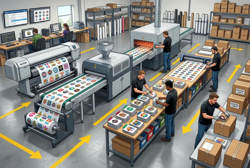 From Order to Ship: How to Optimize Turnaround Time for 100+ DTF Transfers