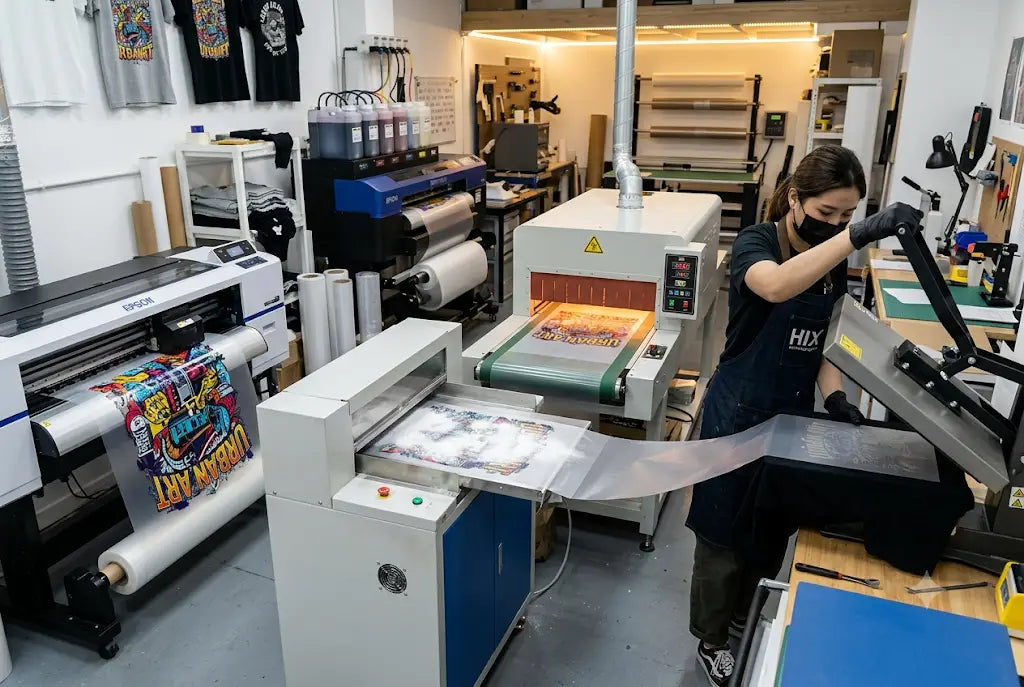 How Do DTF Transfers Work? Step-by-Step Process for Print Shops