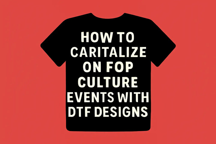 How to Capitalize on Pop Culture Events with DTF Designs