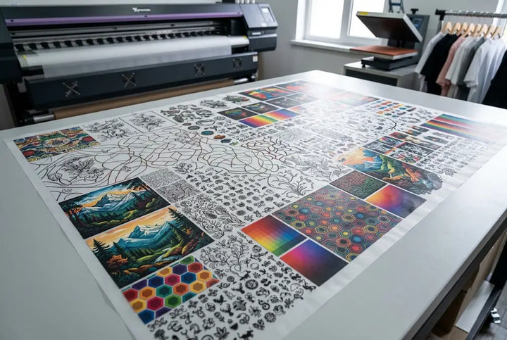 How to Prepare Thin Lines, Small Text, and Heavy Coverage Art for Clean DTF Transfer Peel 
