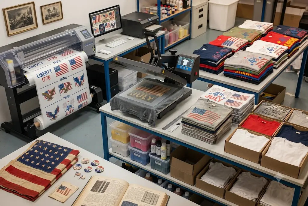 How to Use Custom 4th of July Shirts for 2x Sales This July: Step-by-Step Printing Guide