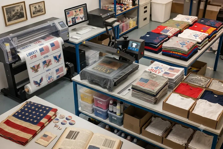 How to Use Custom 4th of July Shirts for 2x Sales This July: Step-by-Step Printing Guide