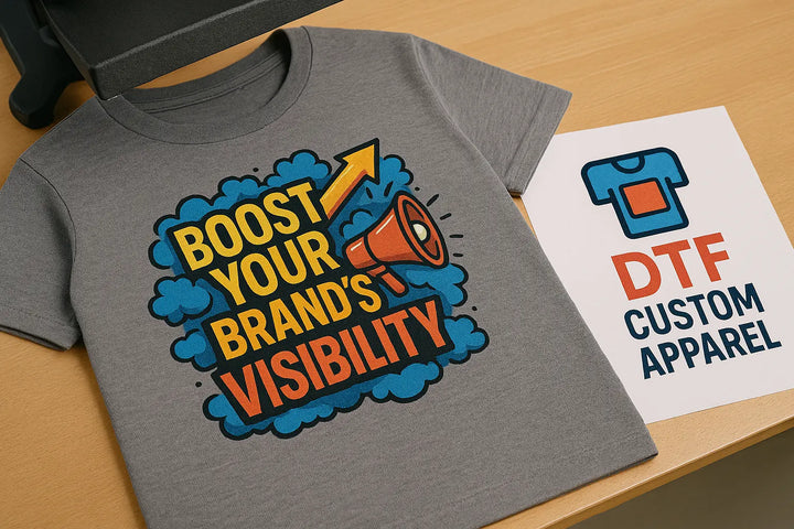 How to Use DTF Custom Apparel to Boost Your Brand’s Visibility