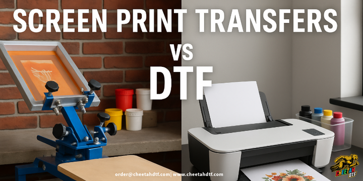 Screen Print Transfers vs DTF: Choosing the Right Transfer Method