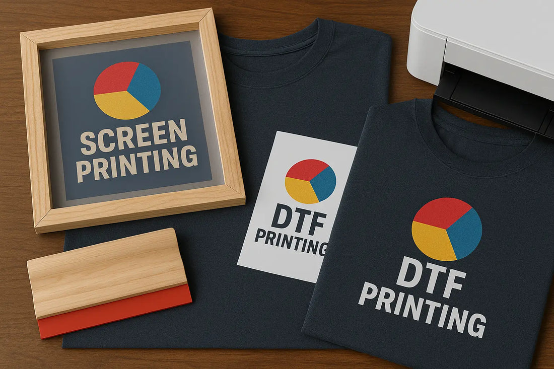 Screen vs. DTF Printing: Which is Better for Creatives?
