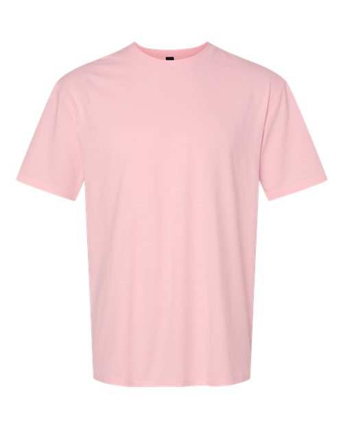 Gildan-Softstyle® T-Shirt-64000 - Light Pink Cheetah Dtf