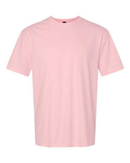 Gildan-Softstyle® T-Shirt-64000 - Light Pink Cheetah Dtf