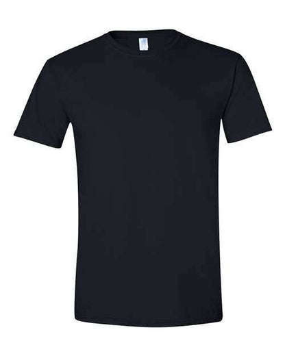 Gildan-Softstyle® T-Shirt-64000 - Black Cheetah Dtf