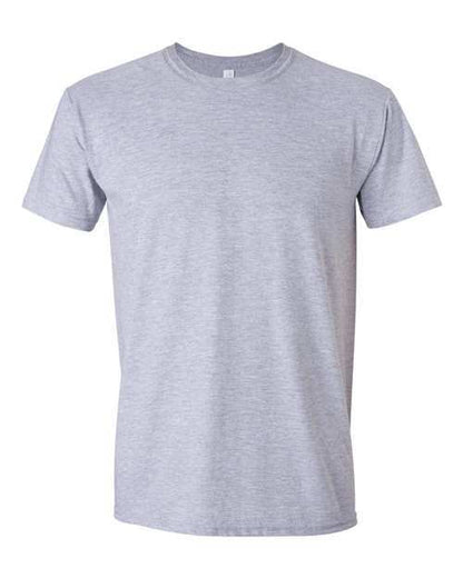 Gildan-Softstyle® T-Shirt-64000 - Sport Grey Cheetah Dtf