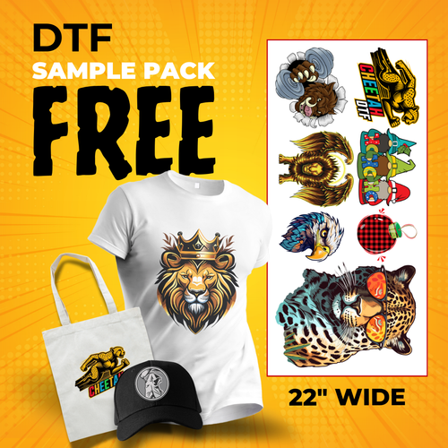 Sample Pack Cheetah DTF