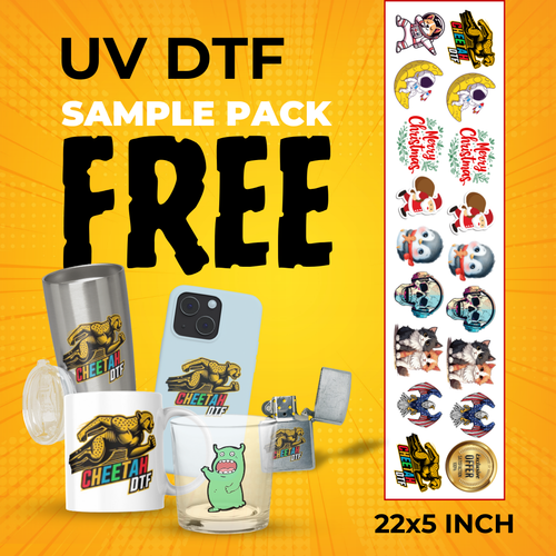 Sample Pack Cheetah DTF