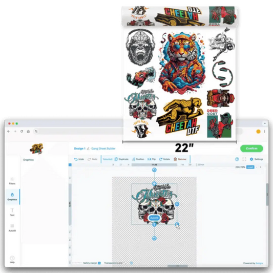 DTF Gang Sheet Builder