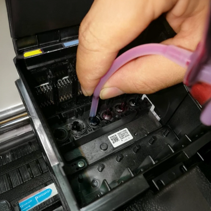 Ink syringe injector