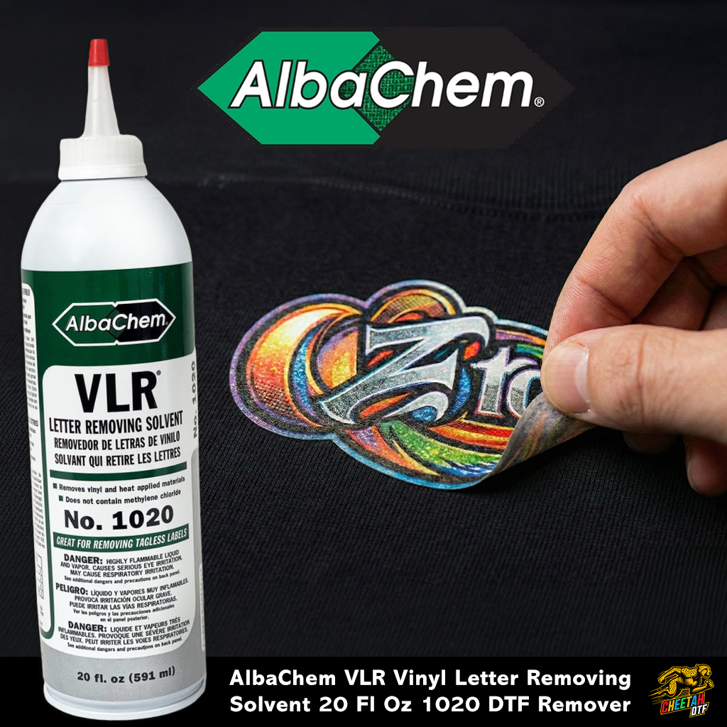 AlbaChem VLR Vinyl Letter Removing Solvent 20 Fl Oz 1020 DTF Remover